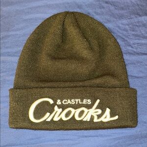 Crooks & Castles Olive Beanie